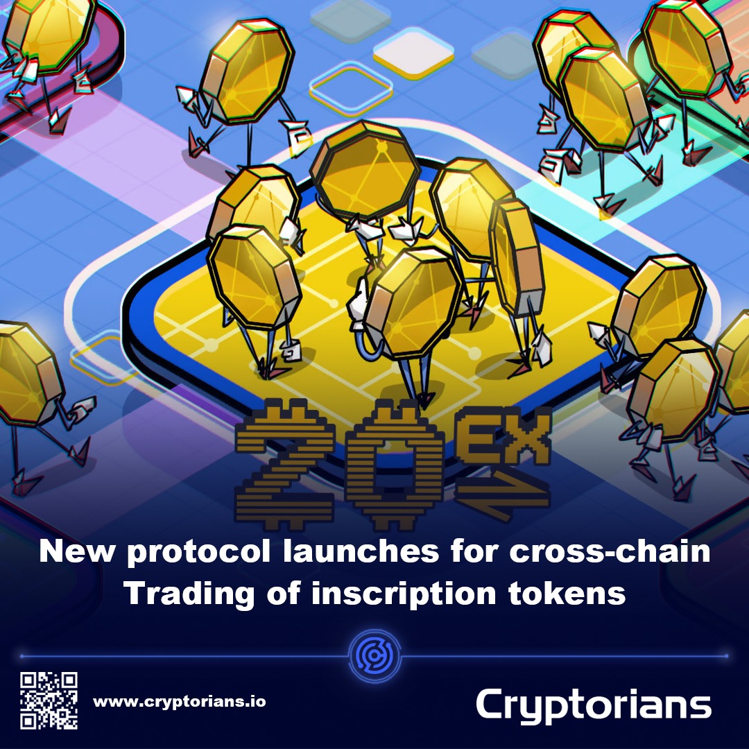Cryptoriansio's tweet photo. New protocol launches for cross-chain trading of inscription tokens

🔵For more info >https://t.co/u6ypnonGdF

#cryptorians #crypto #bitcoin #cryptocurrency #blockchain #ethereum #btc #trading #money #cryptonews #cryptotrading #cryptocurrencies #investing #eth #investment https://t.co/gApJm1Iqxw