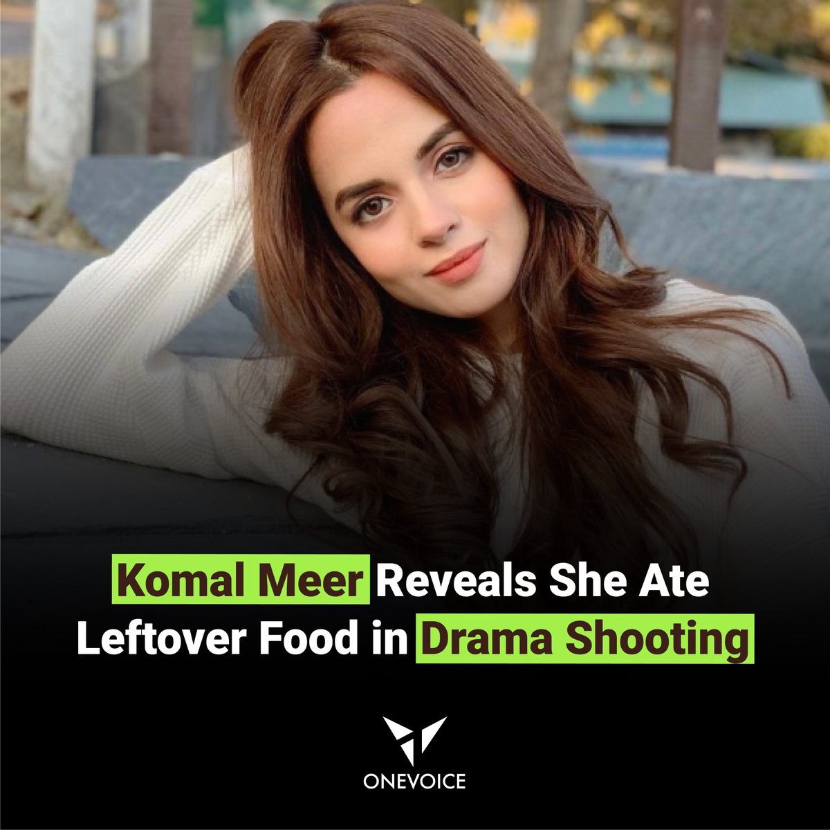 1Voicepk's tweet photo. In a recent interview,  Komal Meer discussed various aspects of her acting career and revealed that during the shooting of a drama, she had to do things she had never imagined before.

#news #pakistan #actress #komalmeer #food https://t.co/QfxCPGe81R