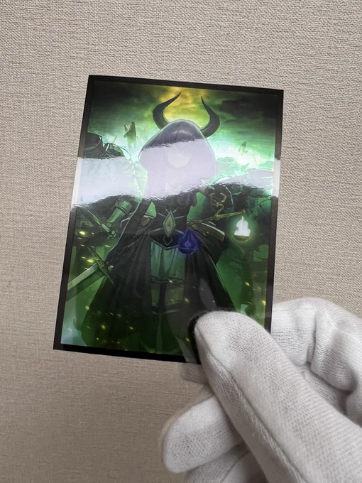 スリーブの実物③ 