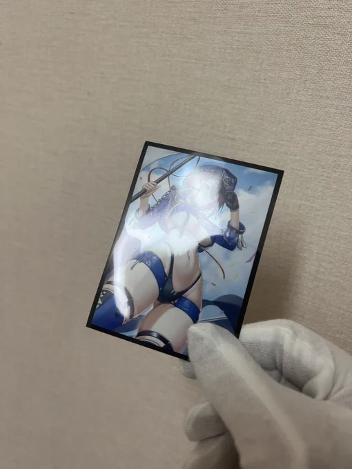 スリーブの実物⑥ 