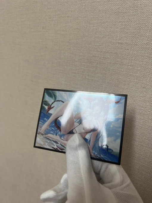 スリーブの実物⑥ 