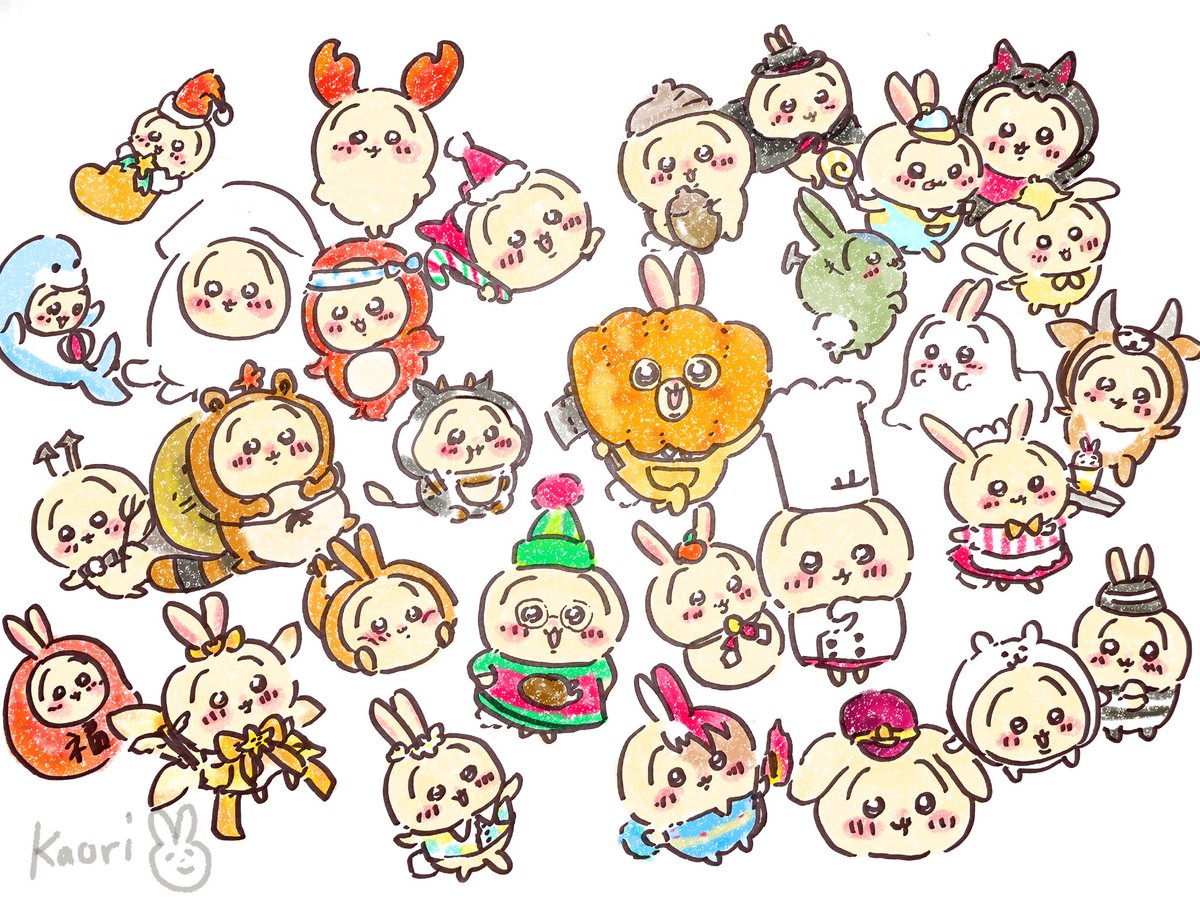 K_Happiness1029's tweet photo. 🤔💭

今年10月からほぼ初めてちいかわファンアート描き出したのになんかすっごい数ある…

 #今年も残りわずかなのでお気に入りの4枚を貼る https://t.co/uIn7EQ6ztg