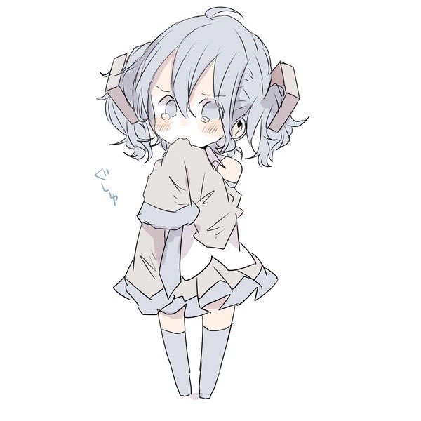 初音ミク「ぐしゅぐしゅ初音ミク 」|sakiのイラスト