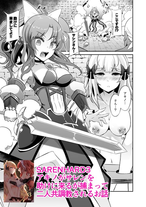サレンが悪漢に騙されて、捕縛・監禁され、調教される話(3/5) 