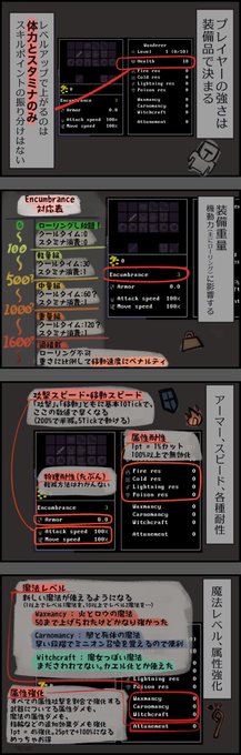 ステータスの見方、スタミナ、回復について
#LostFlame 