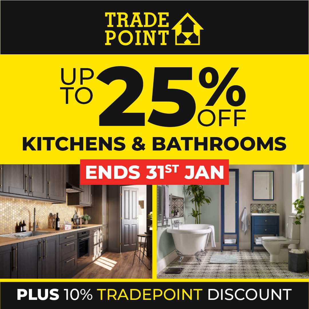 Planning to install a new bathroom or kitchen in your rental? Check out these amazing offers at our partner @TradePointUK right now! And don't forget, as an NRLA member, you can receive a FREE TradePoint discount card, giving you an extra 10% off! nrla.org.uk/services/trade…