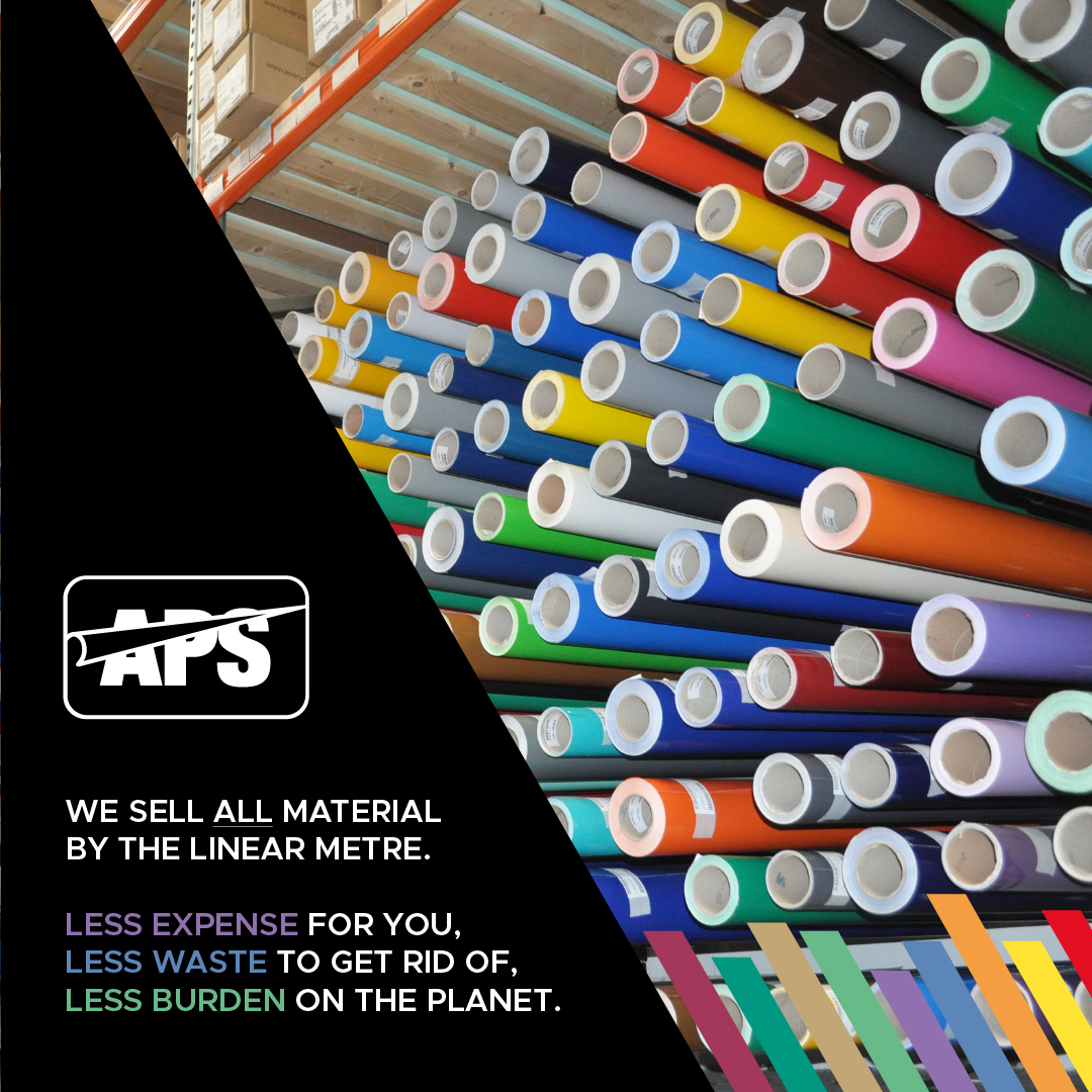 APS_allprint's tweet image. APS sell all sign media, print media, vehicle wrapping &amp;amp; finishing media by the linear metre. Meaning less expense for you, less waste to get rid of, less burden on the planet. Get in touch: sales@allprint.co.uk
#BrandingSolutions #Signage #SIgnGraphics #PrintVinyl #VinylGraphics