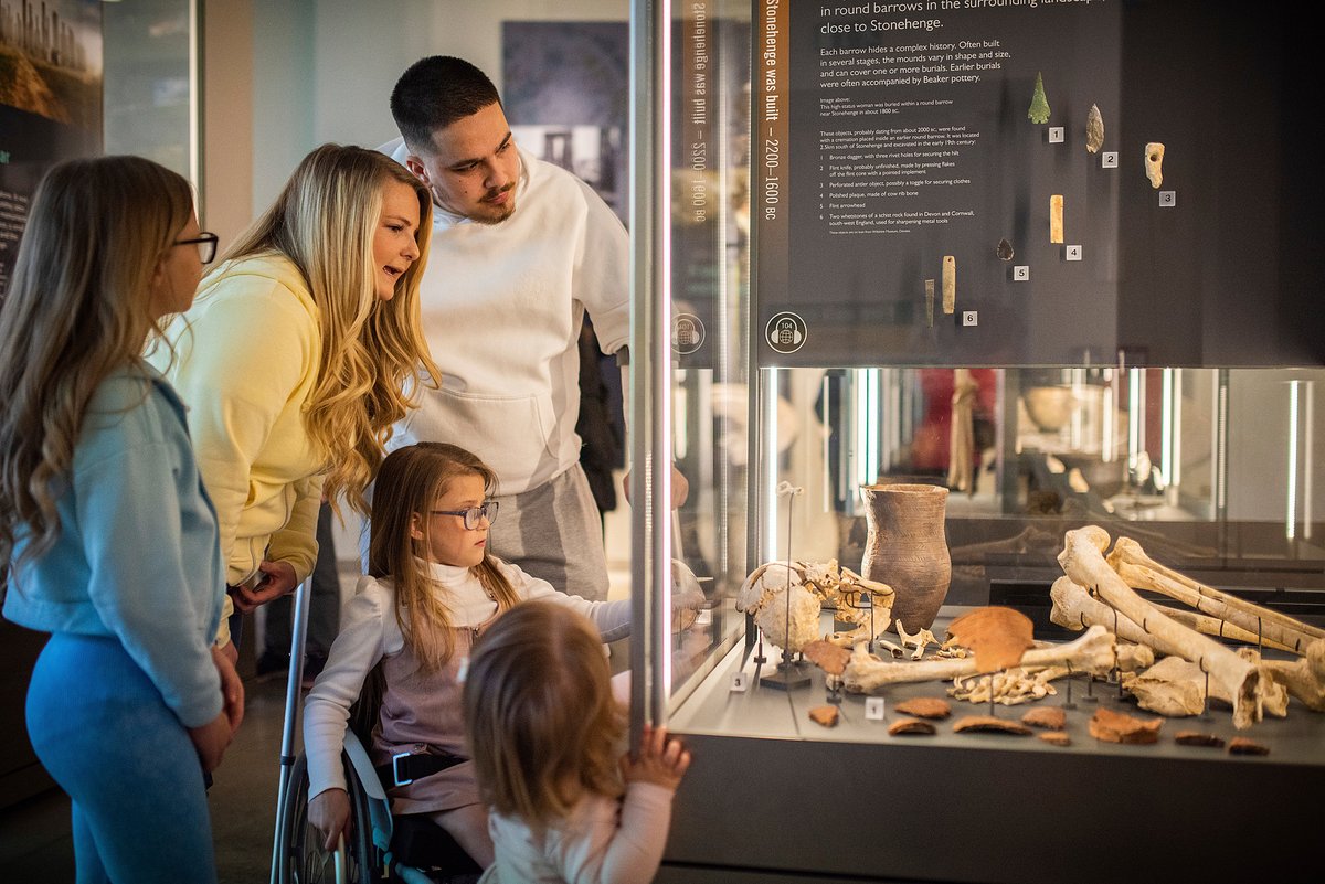 See over 250 artefacts from the time of Stonehenge in our visitor centre. Many objects are on loan from @salisburymuseum and @WiltshireMuseum. We recommend a visit to find out more about the prehistory of the Stonehenge area. wiltshiremuseum.org.uk salisburymuseum.org.uk