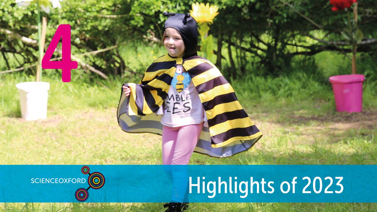 scienceoxford's tweet image. A bee-rilliant day of activity on #WorldBeeDay makes our 4th #12Days highlight. Our Nature Club with Alice and guest Richard Stansfield from Oxfordshire Beekeepers Association @OxforshireBee1 celebrated all things bees!
ow.ly/uOkZ50QiH7I