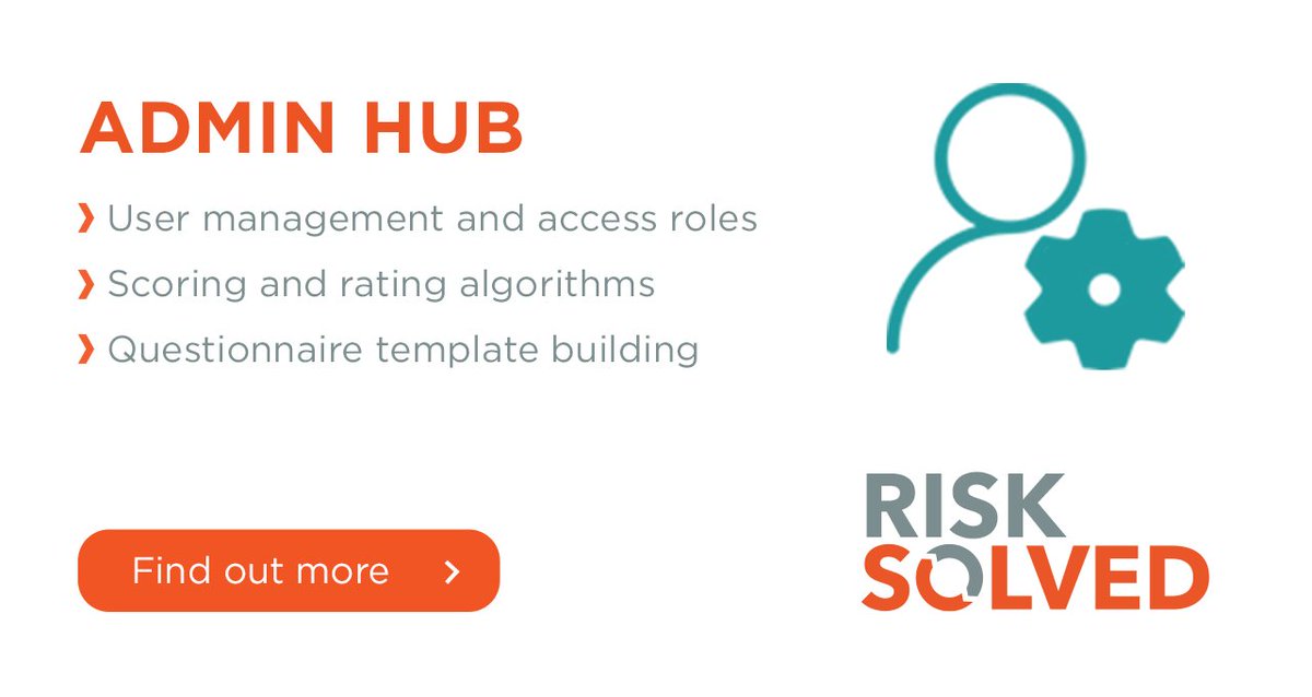 Risk_Solved's tweet photo. The Risk Solved Admin Hub sits at the core of the platform, providing operational teams with access to a wide range of tools and services that allow the configuration of core system components https://t.co/Gd7PlqlUDo #riskengineering https://t.co/LunaaLchay