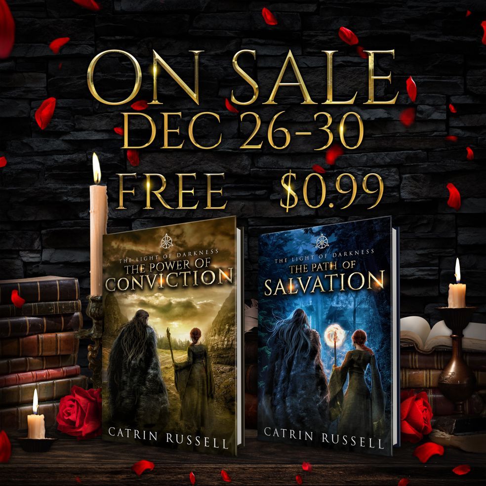 🔥 #Sales alert! 🔥 

The first 2 #books of my series, #TheLightofDarkness, are on #sale, December 26-30! 

Series link: amazon.com/dp/B08TQJNT3Y 

#ThePowerOfConviction
#ThePathOfSalvation #TheLightOfDarknessSeries #Booksale #FreeBook #RomanticFantasy