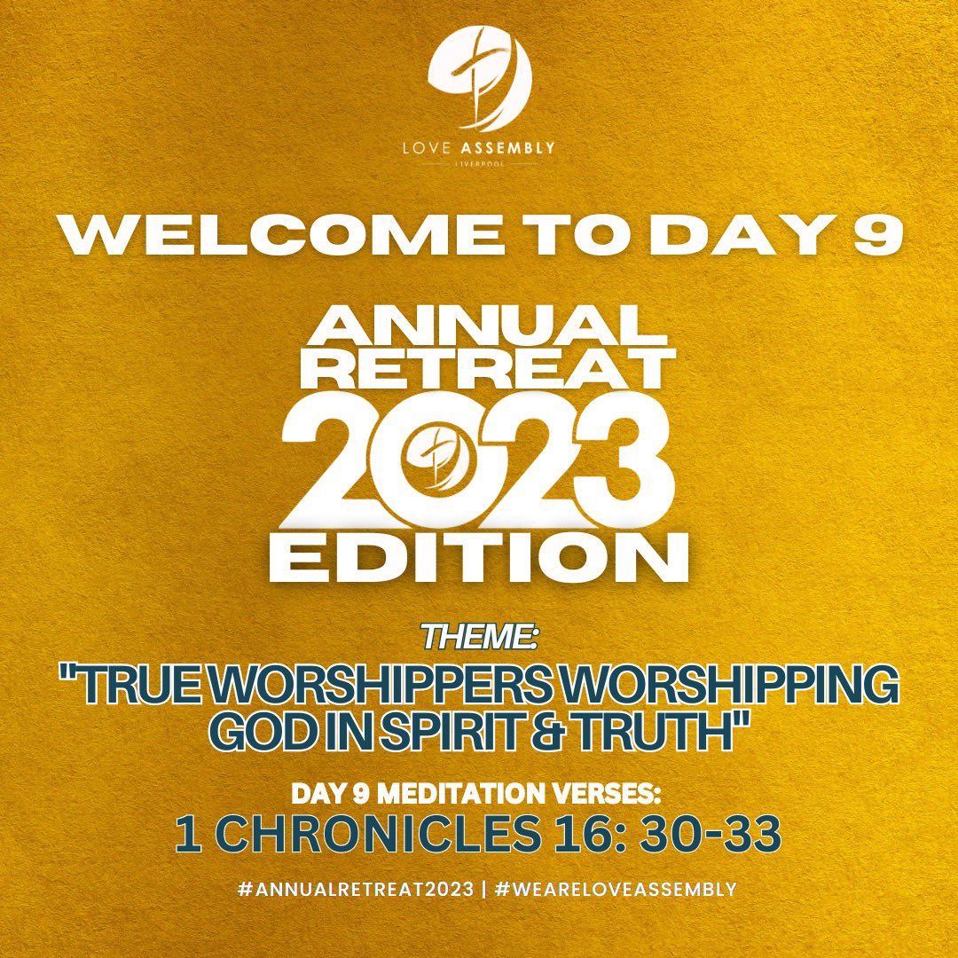 LoveAssembly's tweet image. DAY 9 - Annual Retreat 2023