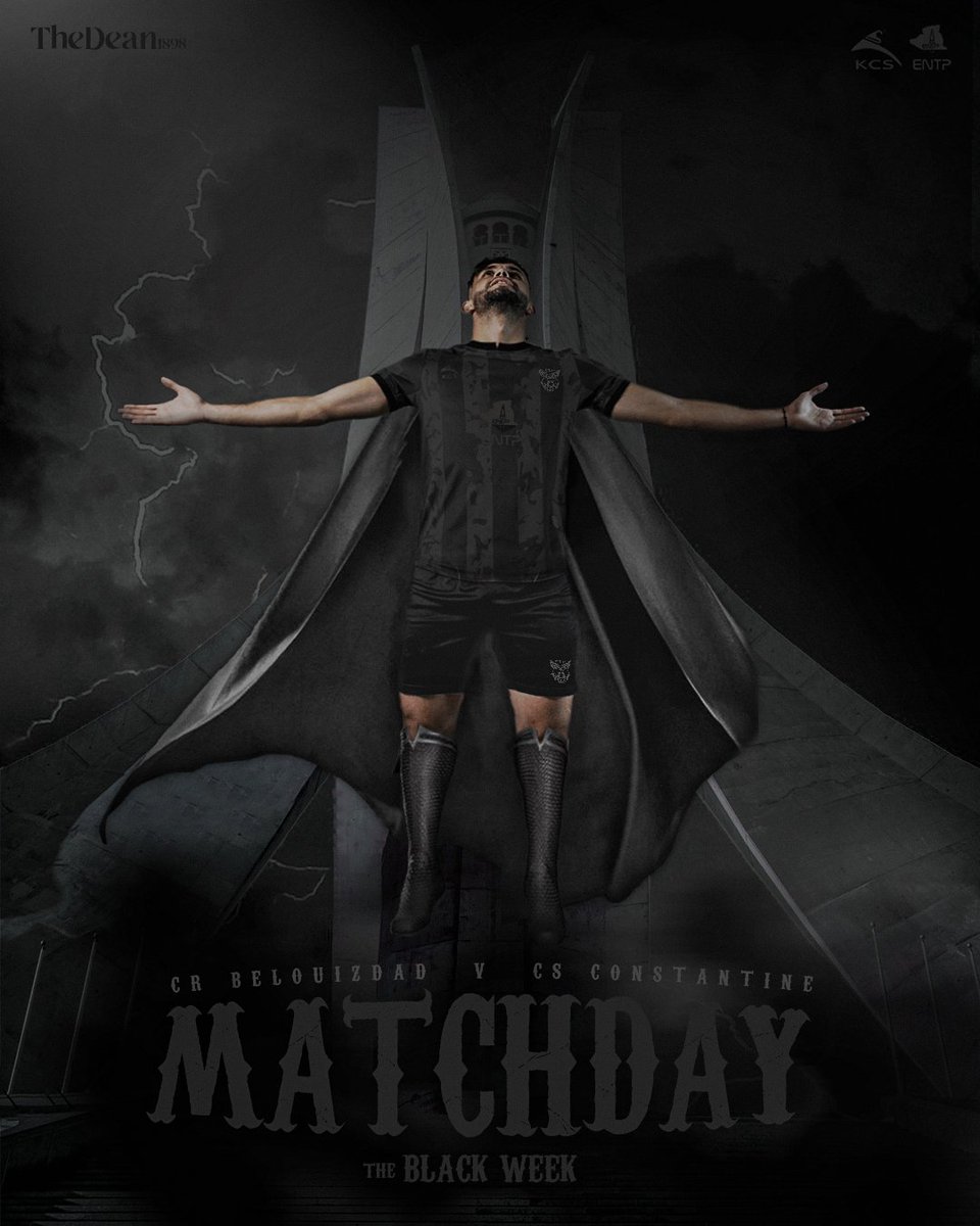CSCClub1898's tweet photo. 🟢⚫️🦅 مباراة اليوم | 𝐌𝐀𝐓𝐂𝐇 𝐃𝐀𝐘

🟩 الرابطة المحترفة الأولى موبيليس 

🟩  الجولة  1️⃣1️⃣

⬜️ شباب بلوزداد 🆚️ النادي الرياضي القسنطيني 

🗓 يوم الخميس  28 ديسمبر  2023   

⌚️ الساعة 19h00 -

🏟 ملعب 5 جويلية 

#teamcsc #TheDean1898 #CSConstantine #CRBCSC #ligue1mobilis https://t.co/jFmPZCSUfp