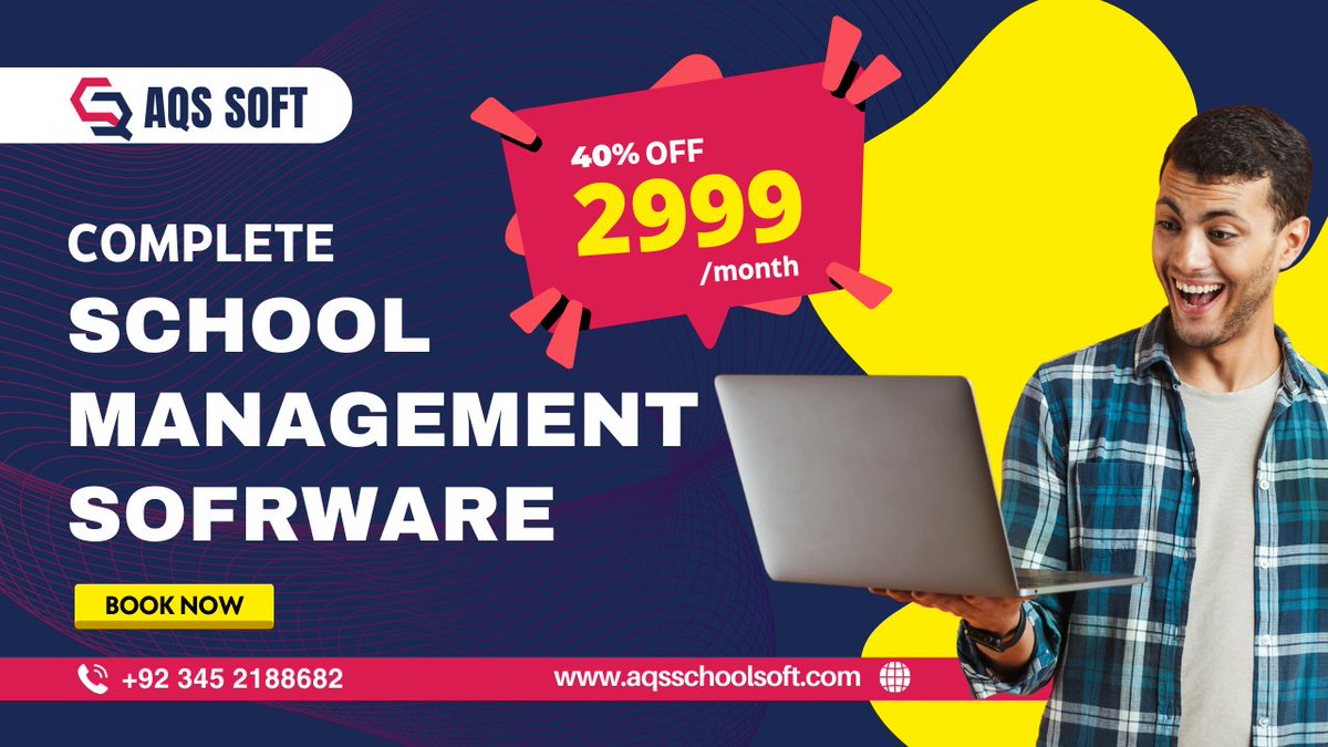 JQSysTech's tweet image. 🎒 Attention School Administrators ! 📚
🚀 Get ready for the new academic session with our cutting-edge School Management Software!
✨ Simplify administrative tasks 📊, streamline attendance 🕒, manage grades 📝, and engage parents 🤝 effortlessly.