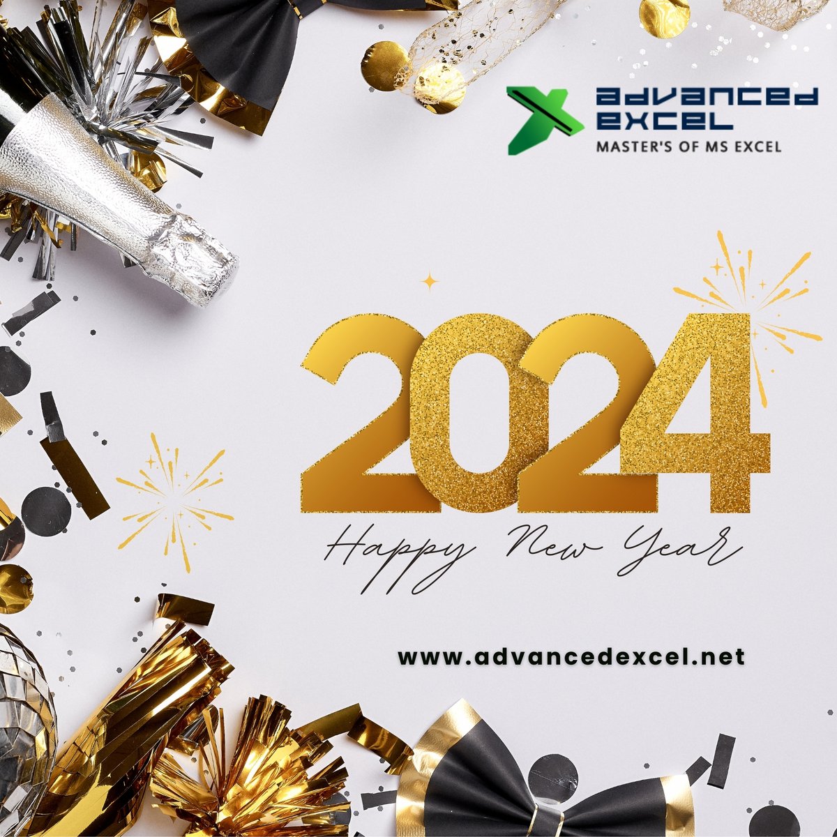 Advancedexcel07's tweet image. Happy New Year to all the Excel enthusiasts! 🎉 ✨
#happynewyear #newyear #welcome2024 #happynewyear🎉#happynewyear2024 #festival #happyholidays #GoodBye2023 #welcome2024 #happynewyeareveryone #happynewyearall #newyearseve #newyeareve #newyear2024 #newyearspecial #newyearwish