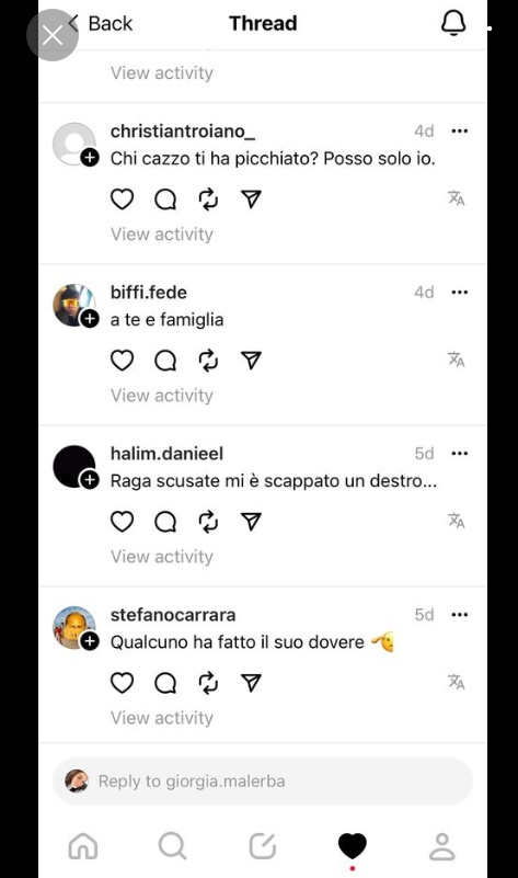 vittosilvestre's tweet photo. lo schifo. https://t.co/CVUMJ2hUif