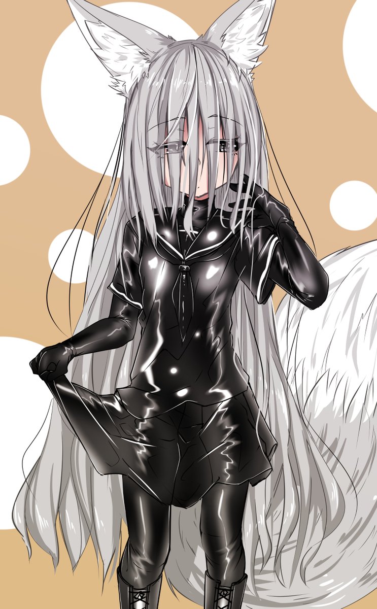 らくがきテカテカ髪長ちゃん