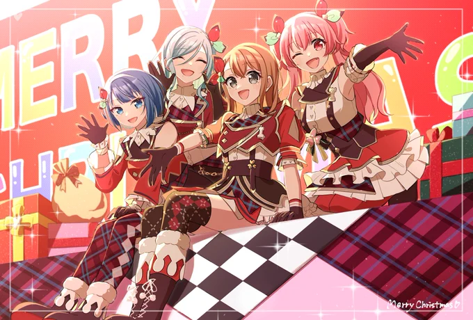 #Prsk_FA  メリークリスマス