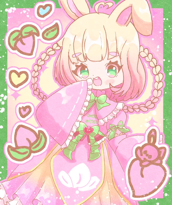 #創作 #創作イラスト #3つの絵文字でキャラデザする 