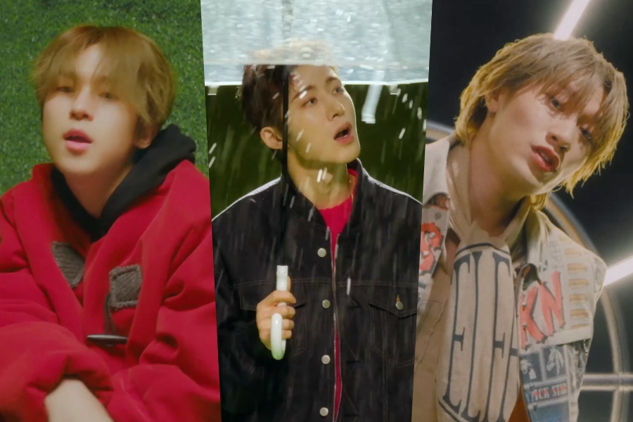 soompi's tweet photo. WATCH: #BIGNaughty, #BI, And #BangYedam Affectionately Transform Their MBTI For Love In “INFJ” MV
https://t.co/HPXsg4No6c https://t.co/QC9jZmMrNE