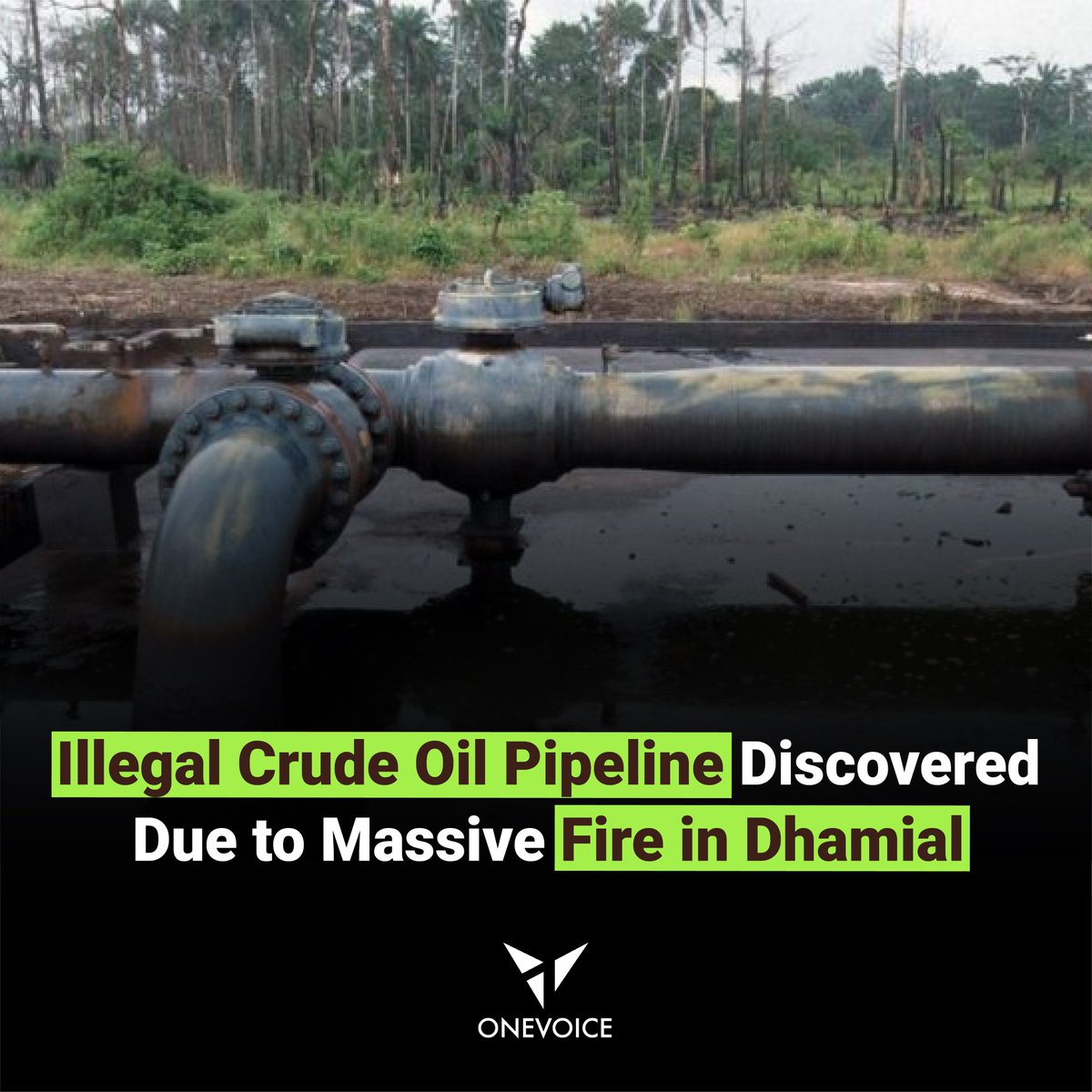 1Voicepk's tweet photo. The Rawalpindi police have registered a case against four individuals caught stealing oil from a 10-inch diameter pipeline owned by Pakistan Oilfields Limited (POL). 

#news #pakistan #oil #theft #incident https://t.co/xSMynQTELk