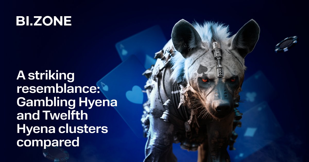 BI.ZONE Threat Intelligence taxonomy of threat actors was expanded to include hacktivists (Hyenas), in addition to state-sponsored Werewolves and financially motivated Wolves. bit.ly/3vak6zM