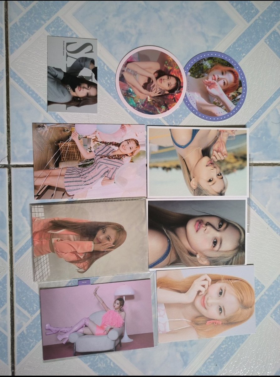 HaulOnce's tweet photo. WTS 

Twice 

1st pic
Sana University Kit - 1,000

2nd pic
Signal album with CD - 200

Taste of love album with CD - 200

3rd pic
Twice poster and coaster - 50 each

4th pic
Coaster - 50 each
Bookmarks/ mini poster - 100 each

Gcash / Metrobank

Shopee checkout

Laguna 📍 https://t.co/Unl9P9yuMA