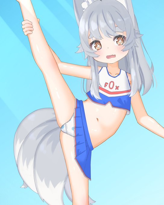 チアガールってパンツ見えそうでかわいいねって絵です 
