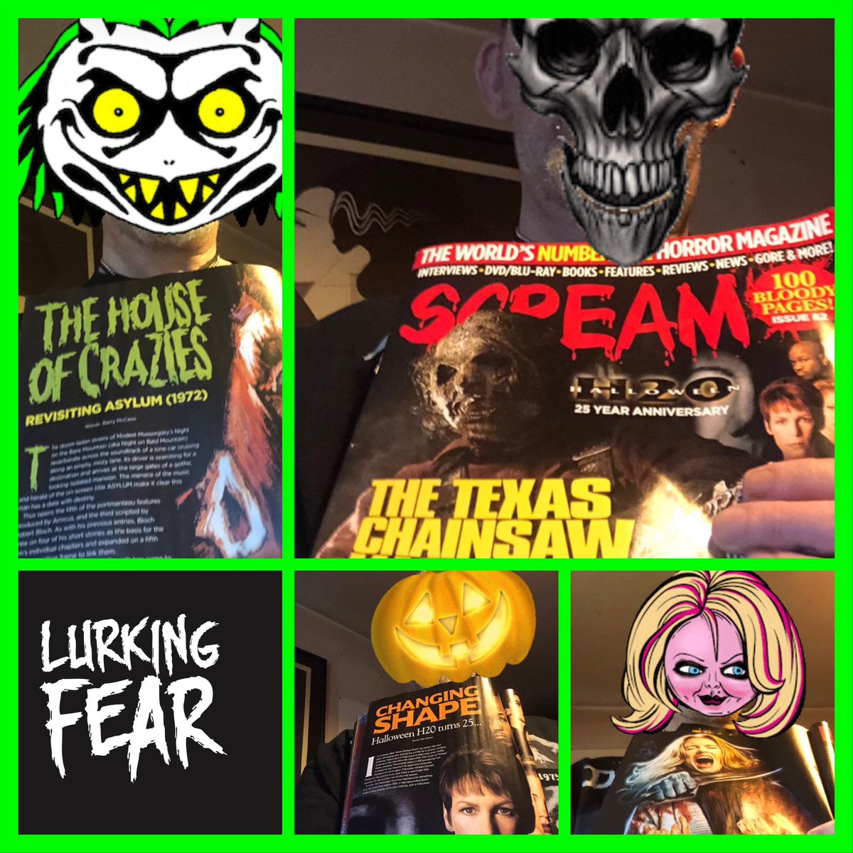 Fellow Creatures! Just when I thought I’d received all my Xmas gifts for this year, Satan Claws had one last treat in his sack for me with the latest issue of <a href="/ScreamHorrorMag/">SCREAM MAGAZINE</a> Ding dong horrorly on high! 

#horror #Horrorfam #HorrorCommunity 
#HorrorFamily