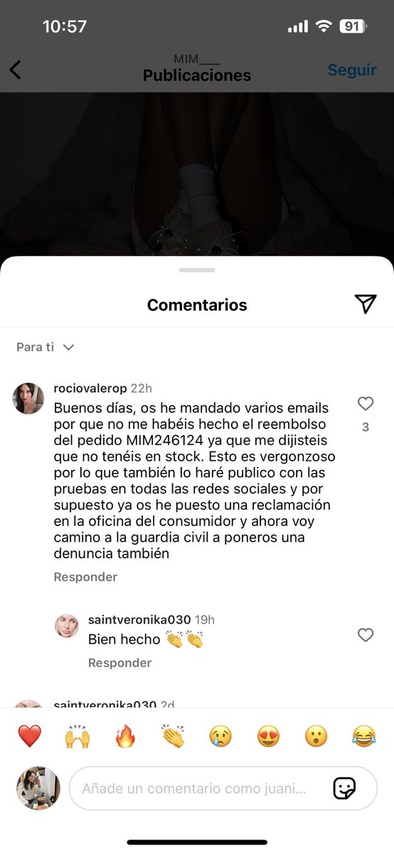 juanitazc111's tweet photo. Vengo a denunciar públicamente a la marca de zapatos MiM.

Me regalaron unos zapatos con una tara, hemos intentado contactar con ellos por todos los medios y pasan de nuestras caras. Al parecer no soy a la única que le pasa.

🔥🔥Agradecería RT para que nadie más compre aquí 😅🥲 https://t.co/lv1mFhnRqp