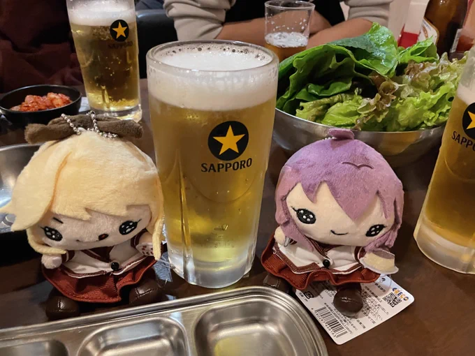 コミケ原稿お疲れ様でしたのおビールとお肉