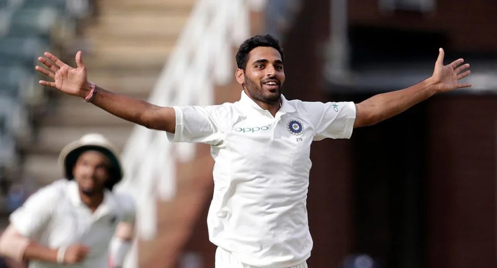 The last time Bhuvi played a test match was in South Africa 2018. He was the man of the match there. 

India is yet to find a replacement for him. 

#SAvsPak