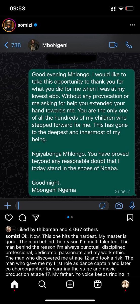 blankbelly's tweet photo. Why did Somizi delete this on his instagram? 🤣🤣🤣🏃🏾 i thought he was already famous, why is he still chasing clout?🤷🏽‍♂️ https://t.co/u54HsRpHyg