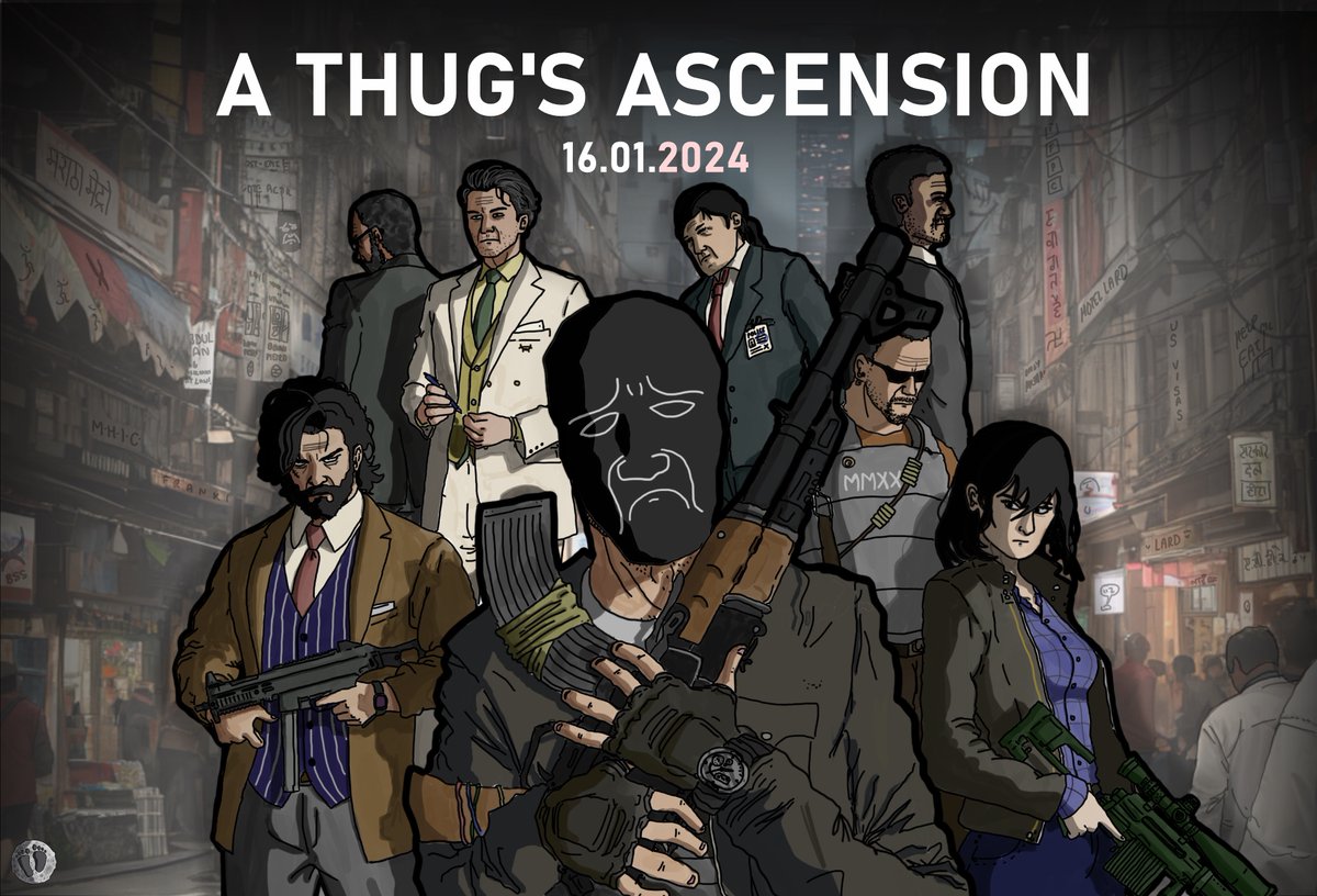 moonwalk_games's tweet photo. A THUG'S ASCENSION coming 16 JANUARY to Steam for PC/Mac.

Wishlist now on Steam! 

#AThugsAscension #indiegame #indiedev #madewithunity #adventuregame https://t.co/fsQxinV7pa