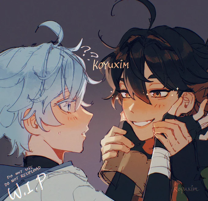 they are so cute,, save me  #原神 #GaMing #chongyun