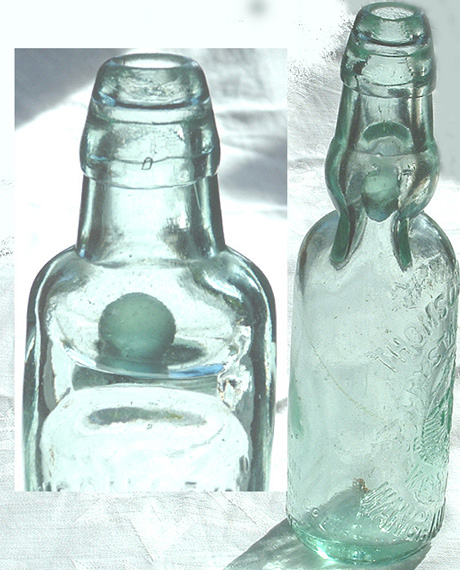 hokkaidomarkett's tweet photo. Found some old 'Codd-neck' bottles in the forest near an abandoned Chitose village. Never seen such a thing! I guess these were popular in JP, Ramune soda? Pic from wiki. #ラムネ #Codd-neck #antique #bottle #hokkaido #cleaning #oldtech https://t.co/QvyOLqyRkH