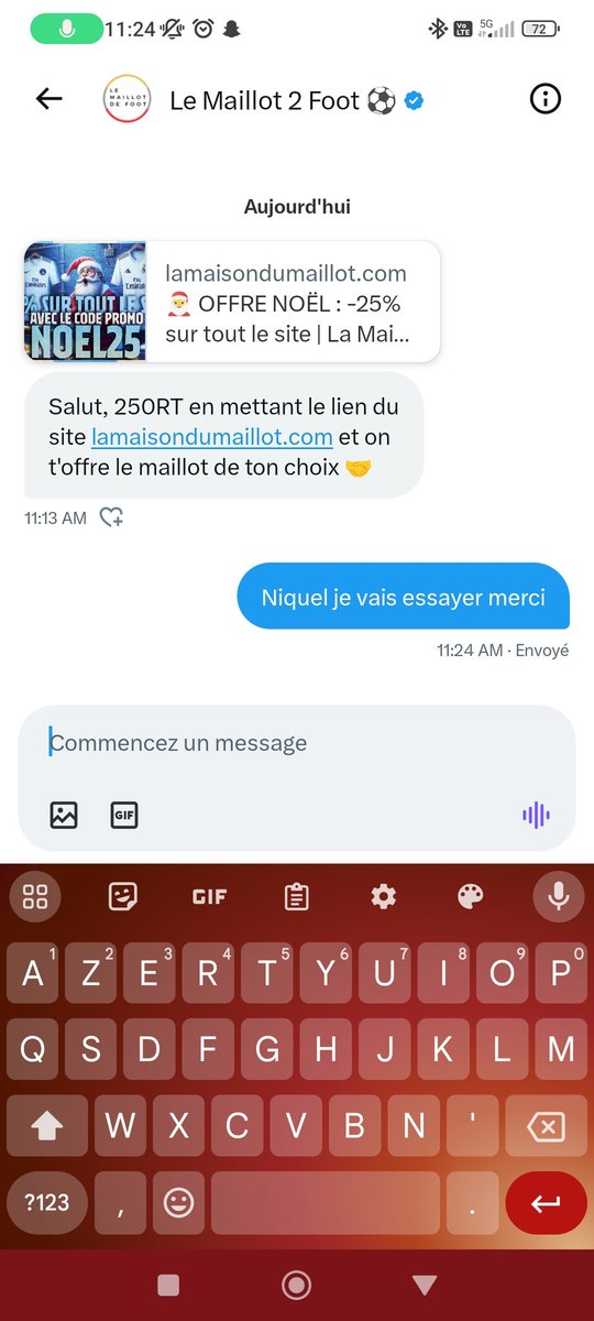 Svp la team aidez moi a obtenir un maillot pour l' offrir à mon petit frère qui est fan de Maignan 🙏 

Lamaisondumaillot.com