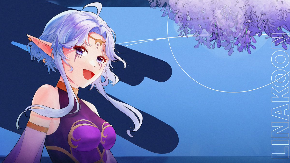 Une petite illu pour fêter le redebut de <a href="/linakoon_/">Linakoon || VGEN COMMS || Vartist</a> 🟣
Felicitatiooons! ✨ 
Hésitez pas a aller découvrir cette streameuse toute mimi 🦝twitch.tv/linakoon 

#Vtuber #vtuberfr