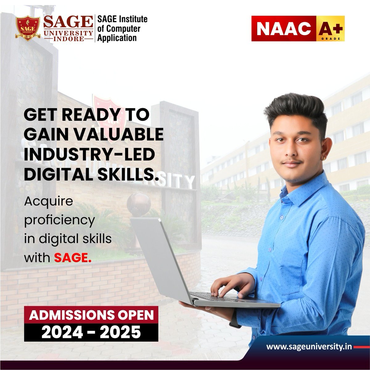 SAGE_INDORE's tweet image. #BCA / #MCA degrees from SAGE Institute of Computer Application paves the way for a multitude of promising career opportunities. 

🌐 : sageuniversity.in

#ComputerApplication #CloudTechnology #CyberSecurity #DataScience #SAGEUniversity #SAGEUniversityIndore #SAGEIndore