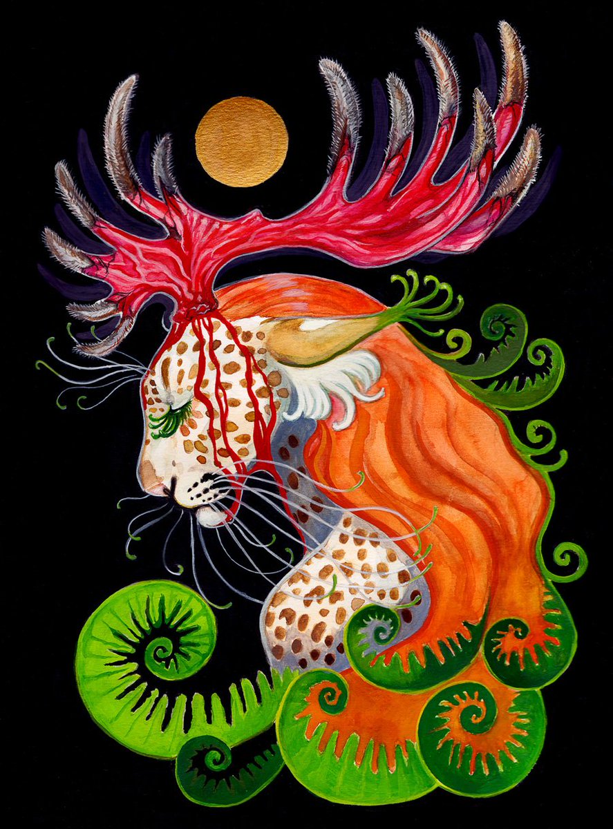 「Dropping and renewing antlers are some o」|💀🐺🌱ArtofMaquenda🍄👹🩸のイラスト
