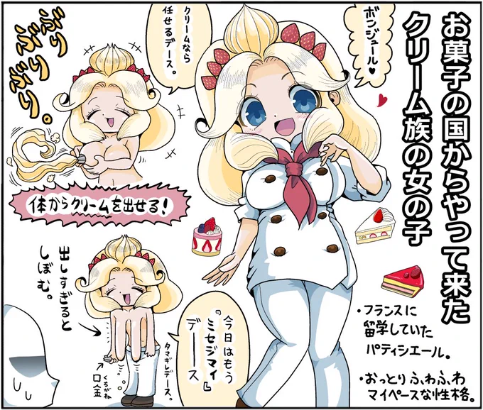 擬人化デザインの練習 
