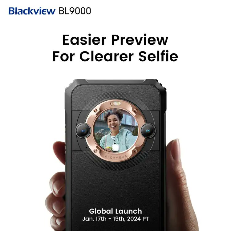 Blackview BL9000 beskyttet smarttelefon presenteres 