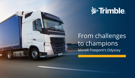 Witness the extraordinary transformation of Morelli Trasporti's logistics, powered by Trimble. Explore their seamless transition from paperwork chaos to digital efficiency.

Ready to fuel your logistics revolution? Explore the full case study: hubs.ly/Q02dmvBG0