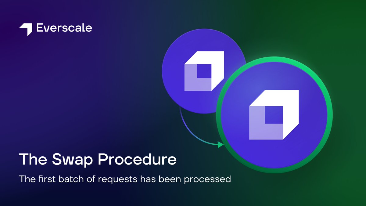 The First Batch of Swap Requests Has Been Processed ✅

Following the WEVER token theft, our Compliance team (amlcrypto.io) initiated the swap procedure (docs.google.com/forms/d/e/1FAI…), including an AML check to safeguard the project from manipulation and protect legitimate
