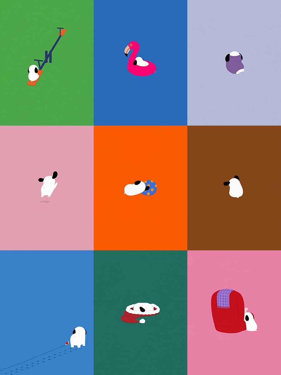 🐶 Meet ordinary Jimmy : A Minimalist Pup's Tale.  

❤️objkt.com/profile/tz1UAc…

💙  objktcom 
#tezosart