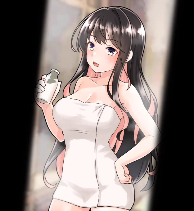お風呂上がりな長波サマ#艦これ 
