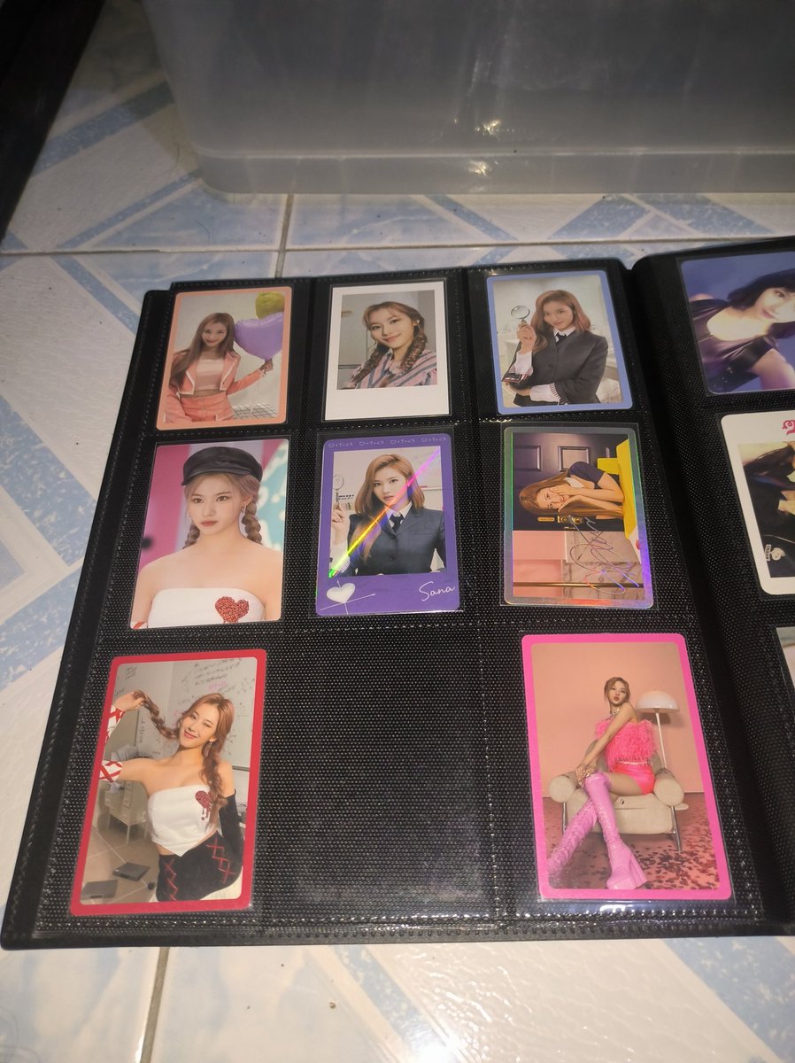 HaulOnce's tweet photo. WTS

Twice Sana photocards

1st pic
Solo pc - 150 each
Group pc - 100

2nd pic
150 each
Gold border - 200

3rd pic
Pob set - 120
Sana signed - 200
Other pc - 150 each

4th pic
Sana teen - 300
Group pcs - 150 each
Sana SG - 300

Metrobank/ gcash

Shopee checkout

Laguna 📍 https://t.co/7lV7ElTXFI