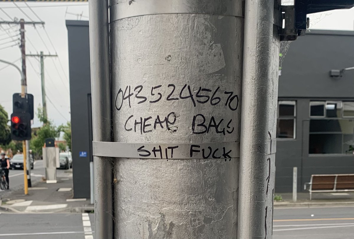 graffiterati's tweet photo. #cheapbags #shitfuck #drug #drugs #sex #graffiti #slogangraffiti @graffiterati #richmond @sevenbreaths https://t.co/RBJue4mvXk