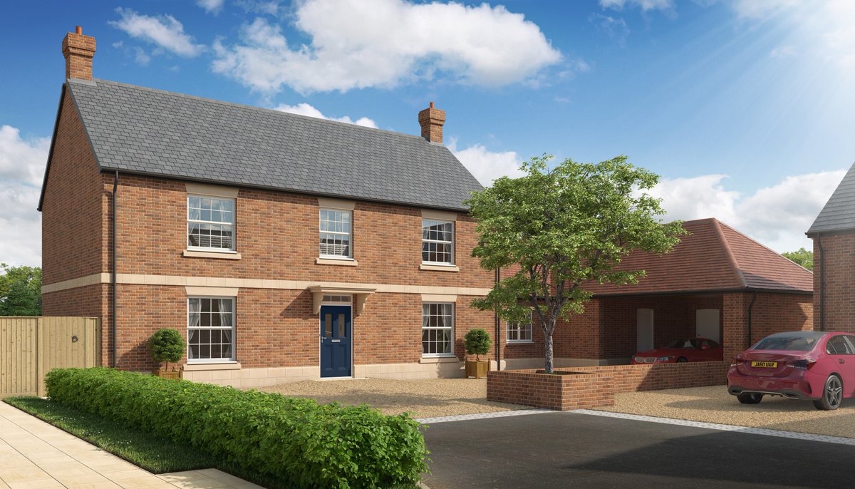Just launched - 'The Farmhouse', a beautiful 4 bed home by <a href="/ashfordhomes/">Ashford Homes</a> at Aubreys Yard, Poulshot.

The small development of just 9 homes offer a range of house types, including a 4-bed bungalow, with the highest quality of finish. Prices from £795,000
bit.ly/4aAQr2W