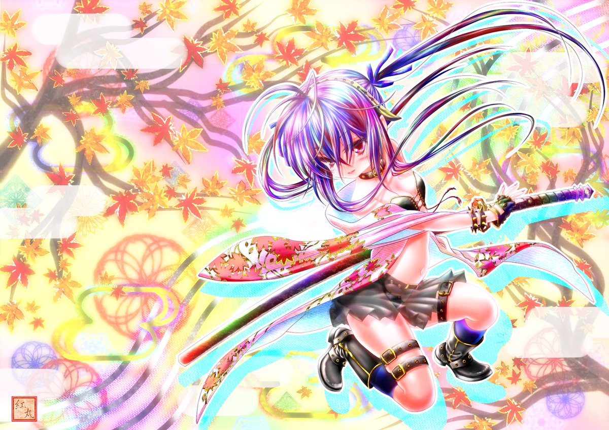 我妻善逸 「#このタグを見た人は黙って刀を持ったキャラを貼れ」|紅丸🎨くりむぞん＠『落ちこぼれ退魔師は異世界帰りで最強となる』コミックス第1巻発売中です！のイラスト